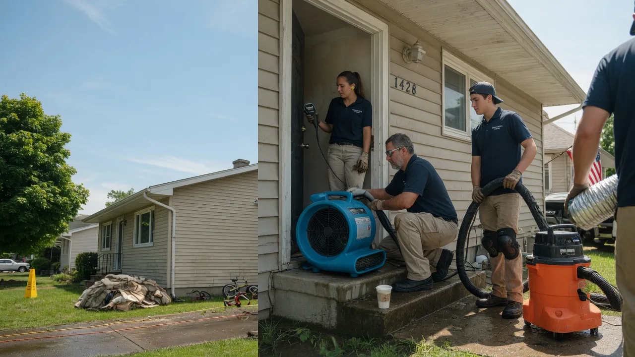 Water Damage Restoration in Campbellsburg, IN near me
